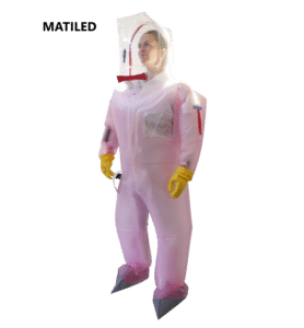 MATILED, tenue étanche ventilée à bande lumineuse