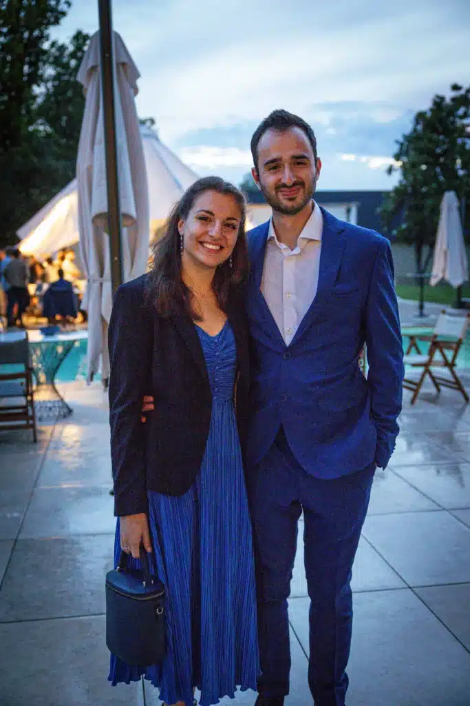 La photo montre les invités de la soirée d'anniversaire des 50 ans de MATISEC