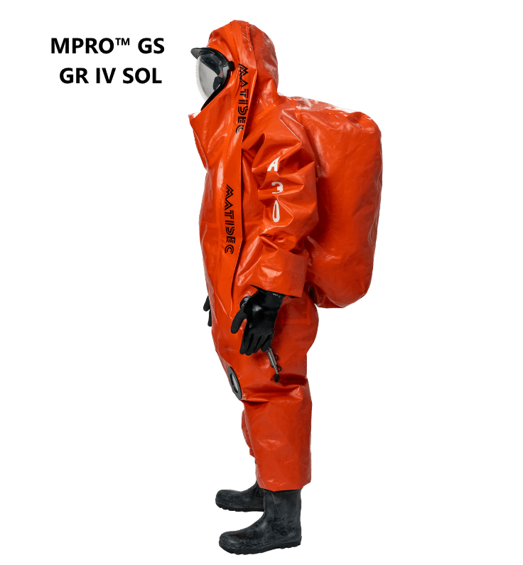 MPRO™ GS GR IV SOL, combinaison chimique réutilisable et renforcée