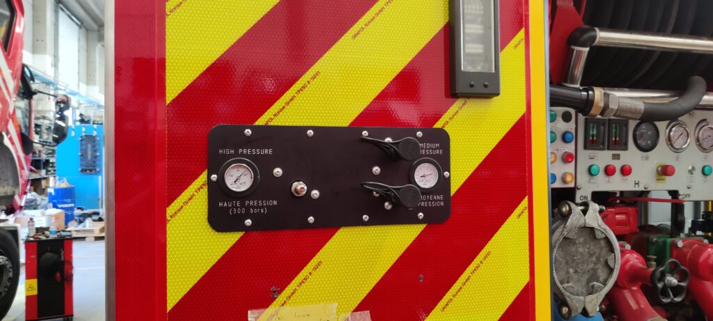 équipement de véhicule en air respirable gamme installations spéciales MATISEC