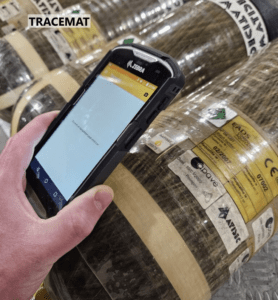 TRACEMAT, logiciel de traçabilité mixte TAGS RFID et code barres pour équipements de protection individuel.