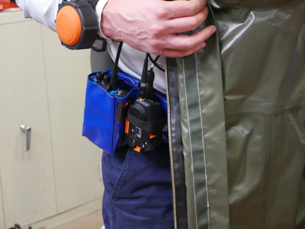 Team Talk scaphandre gamme chimique et thermique