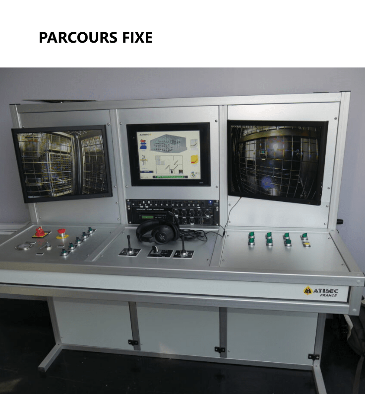 Parcours d'entraînement fixe gamme installations spéciales MATISEC