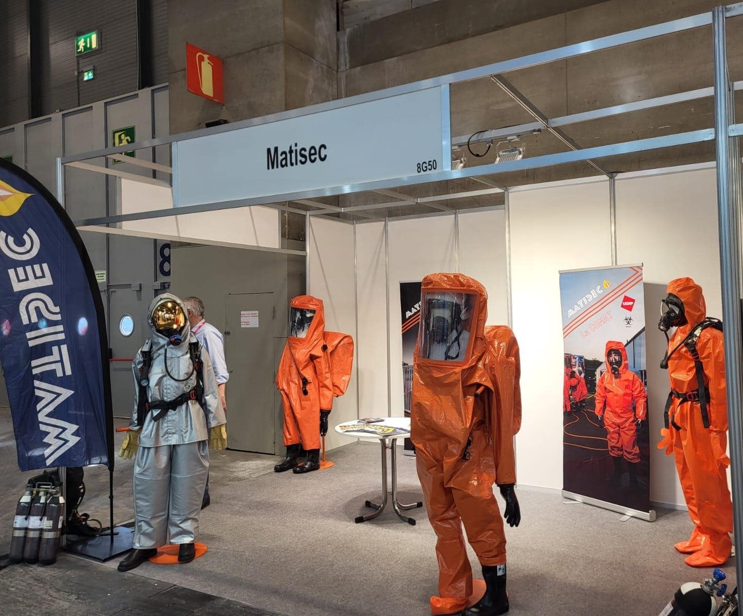 Stand Matisec au salon SICUR 2026