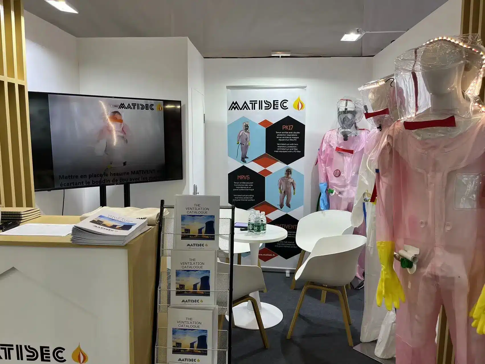 Photo du stand MATISEC sur le GIFEN FRENC PAVILLON du salon NIC 2024