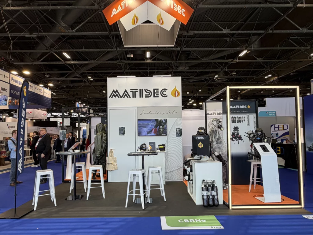 Stand MATISEC au salon EUROSATORY 2026