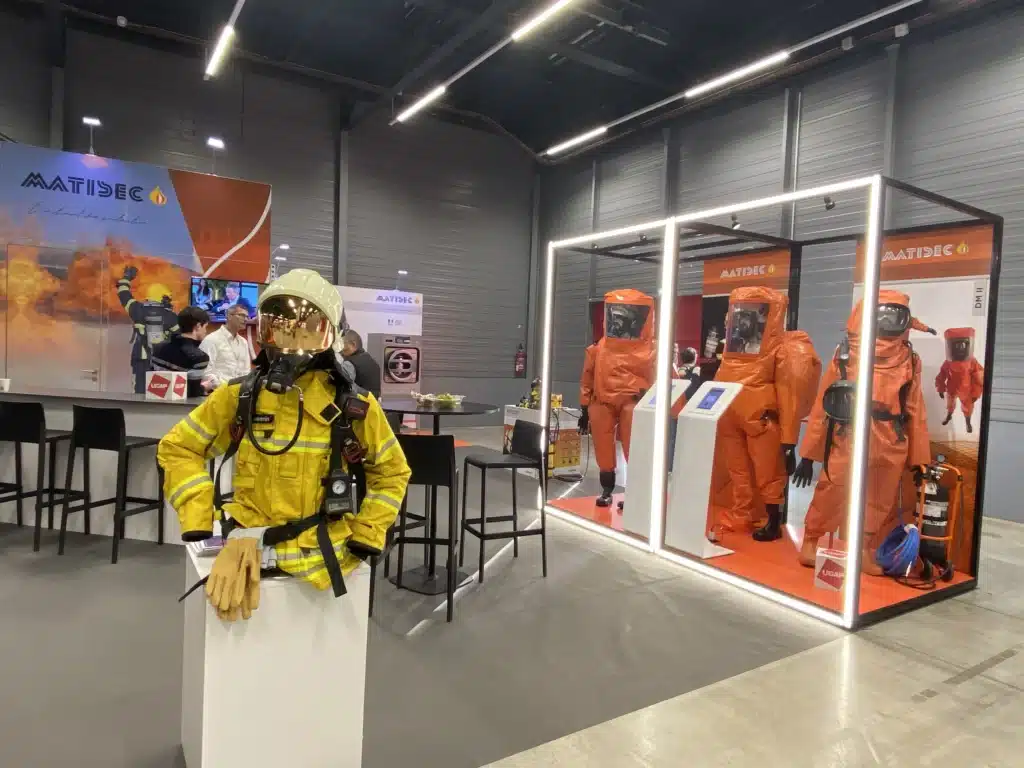 Stand de MATISEC au Congrès National des Sapeurs-Pompiers