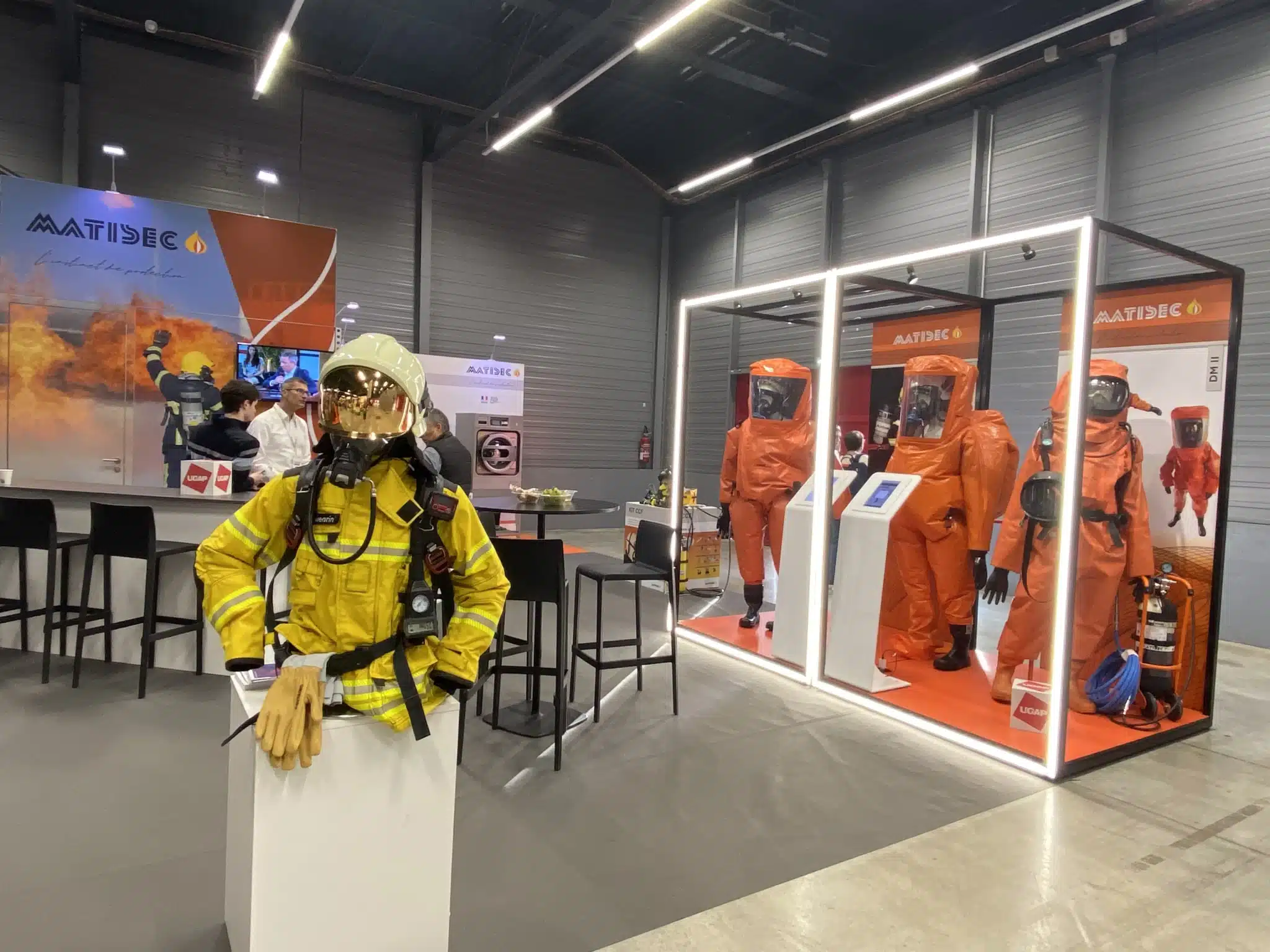Stand de MATISEC au Congrès National des Sapeurs-Pompiers